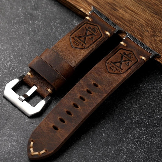 Handmade Horse Leather Watch Strap