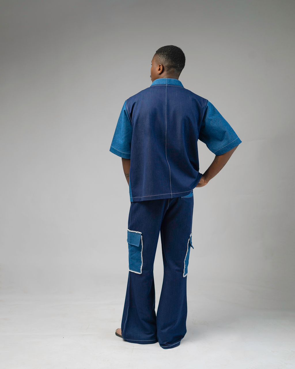 Cop Denim Pant Set