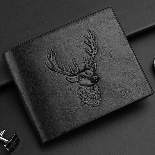 Deer Embroidered Wallet