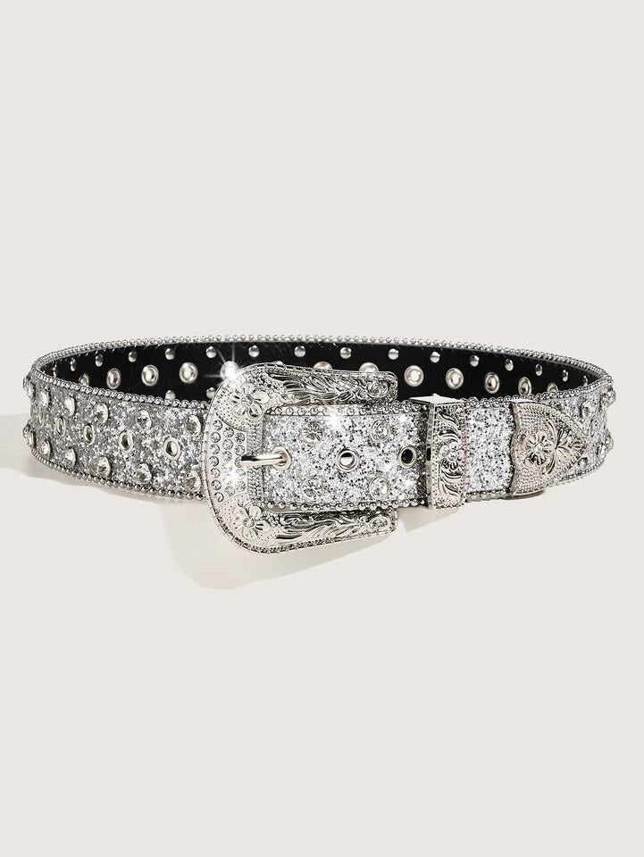 Rhinestone Belt