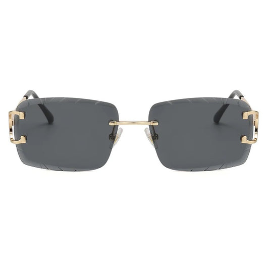 Rimless sunglasses