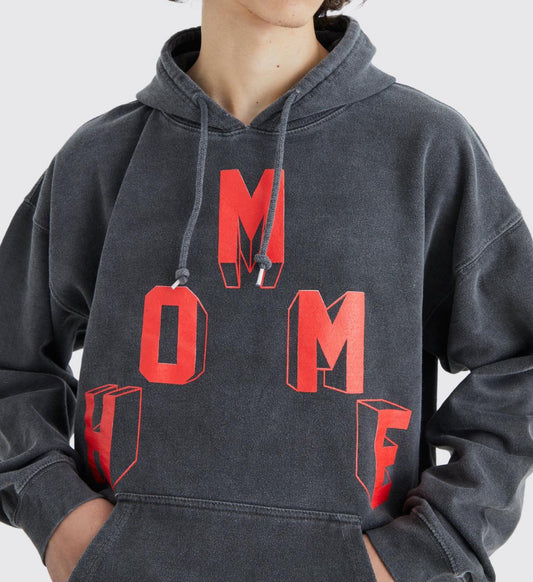 Oversized Homme Wash Graphic Hoodie