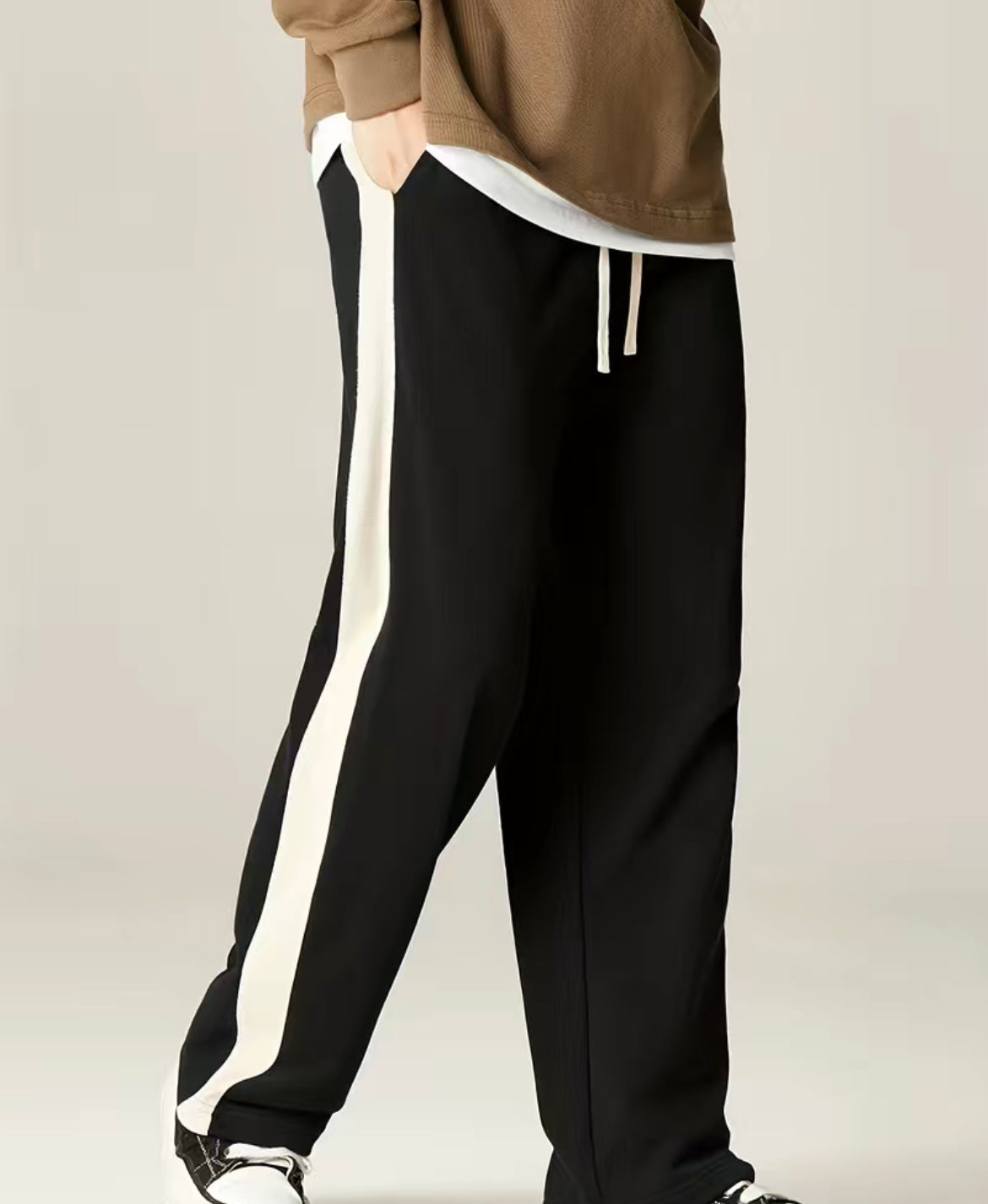 Striped Casual Pants