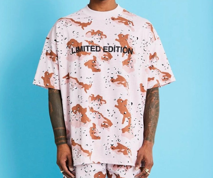 Oversized Extended Camo T-shirt