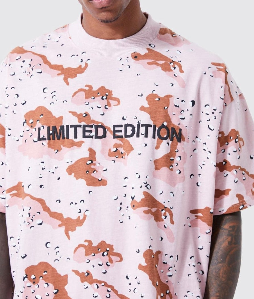 Oversized Extended Camo T-shirt