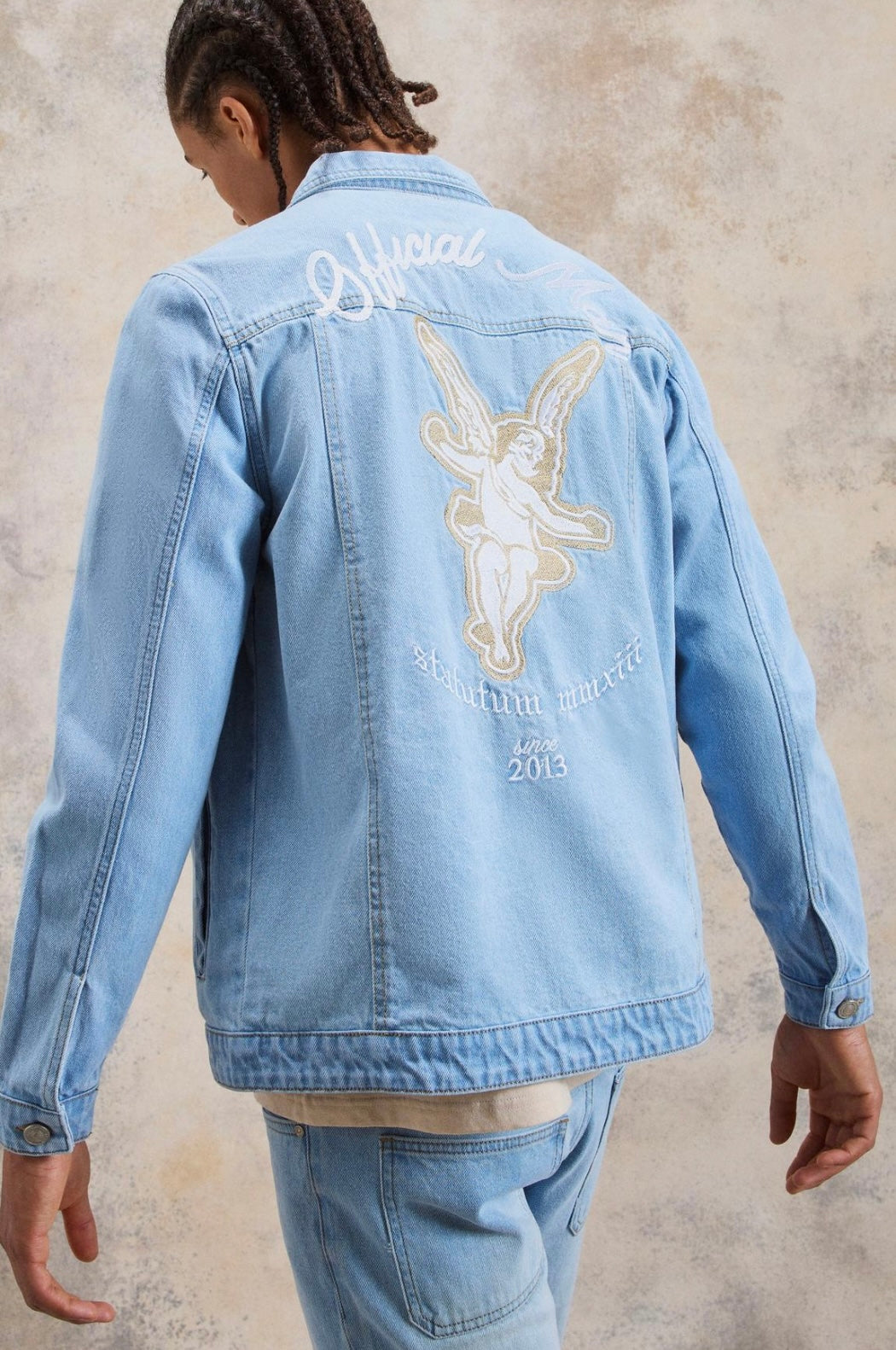 Embroidered Denim Jacket