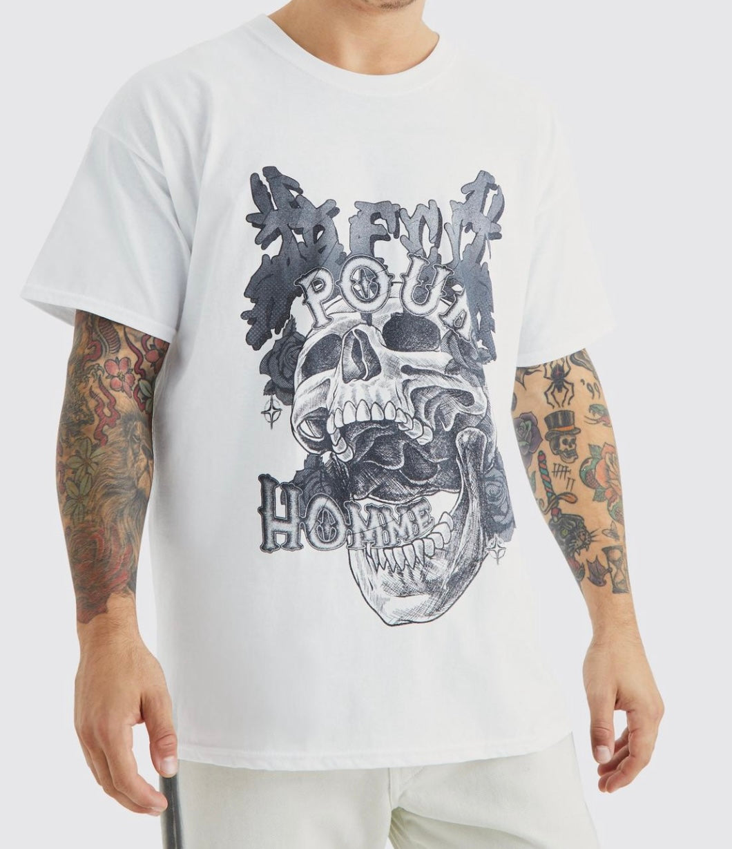 Oversized Pour Homme Graphic T-shirt