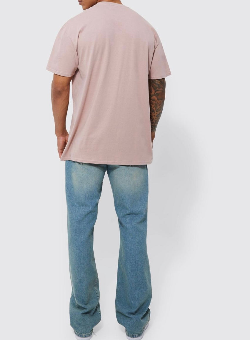 Oversized Faded Script T-shirt